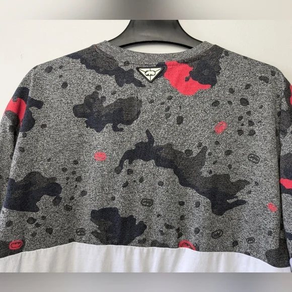 ECKŌ UNLTD Men T Shirt Size XL CAMO Short Sleeve In GREAT Condition - Picture 6 of 10